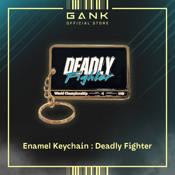 Enamel Keychains: Deadly Fighter
