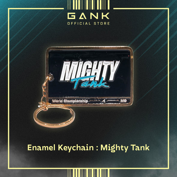 Enamel Keychains: Mighty Tank