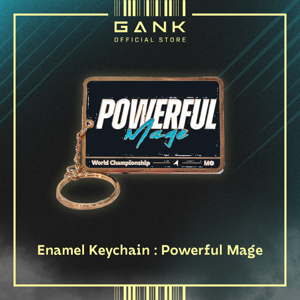 Enamel Keychains: Powerful Mage