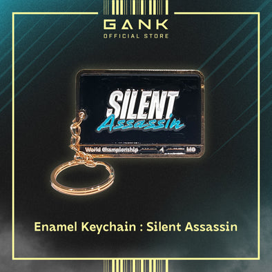 Enamel Keychains: Silent Assassin